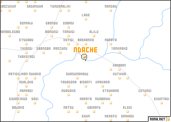 map of Ndache