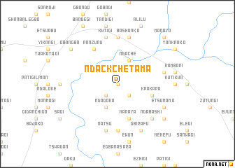 map of Ndackchetama