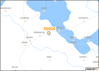 map of Ndaga