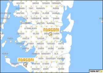 map of Ndagoni