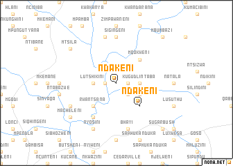 map of Ndakeni