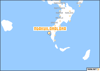 map of Ndakuilomaloma