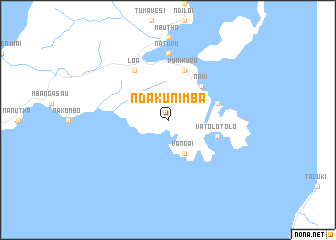 map of Ndakunimba