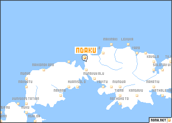 map of Ndaku