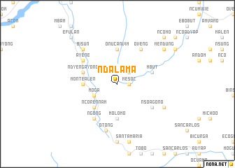 map of Ndalama