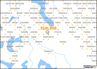 map of Ndalama