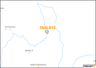 map of Ndalaye