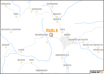 map of Ndalé