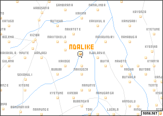 map of Ndalike