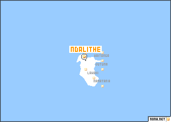 map of Ndalithe