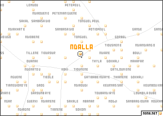 map of Ndalla