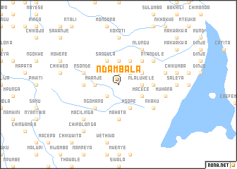 map of Ndambala