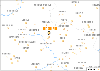 map of Ndamba