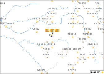 map of Ndamba