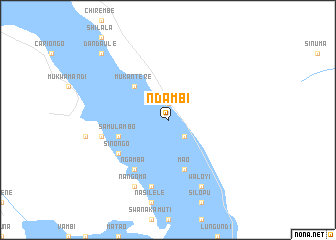 map of Ndambi