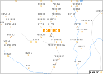 map of Ndamera