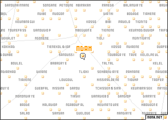 map of Ndam