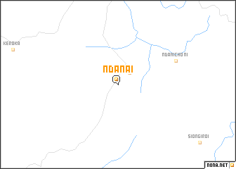 map of Ndanai