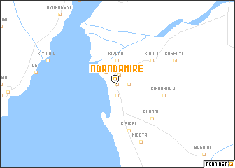 map of Ndandamire