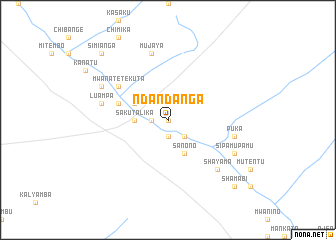 map of Ndandanga