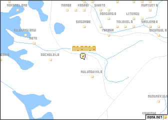 map of Ndanda