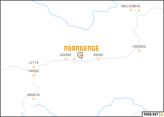 map of Ndandengé