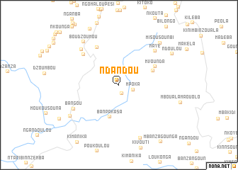 map of Ndandou