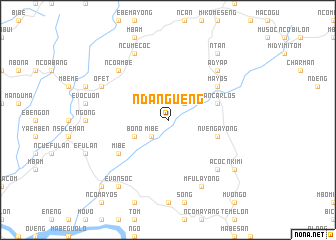 map of Ndangueng