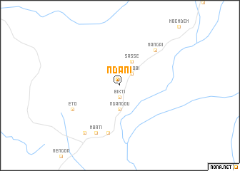 map of Ndani