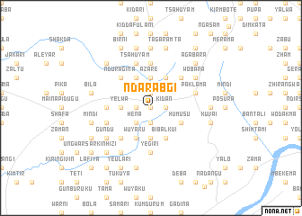 map of Ndarabgi