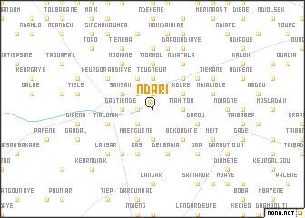 map of Ndari