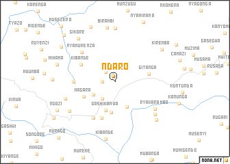 map of Ndaro