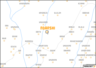 map of Ndarshi