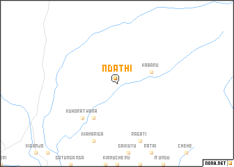 map of Ndathi