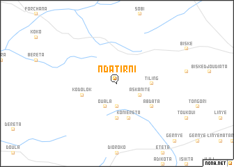 map of Ndatirni