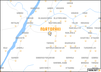 map of Ndatoraki