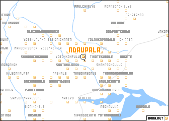 map of Ndaupala