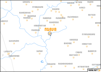 map of Ndava