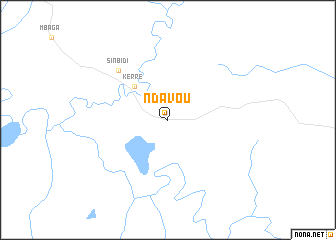 map of Ndavou