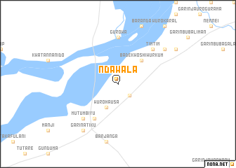 map of Ndawala