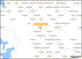 map of Ndawambi