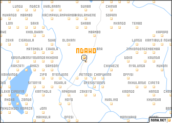 map of Ndawo