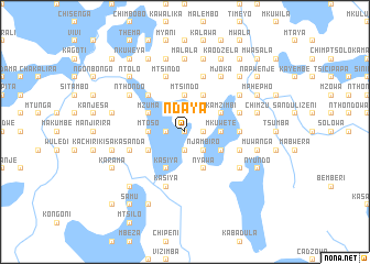 map of Ndaya