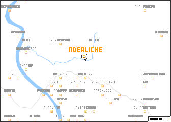 map of Ndealiche