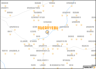map of Ndeanyebu