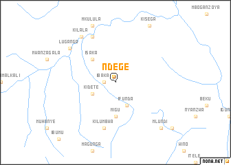 map of Ndege