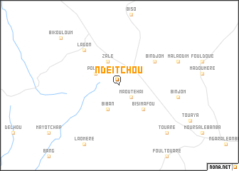 map of Ndéïtchou