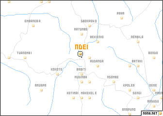 map of Ndei