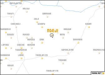 map of Ndeji