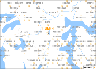 map of Ndeka